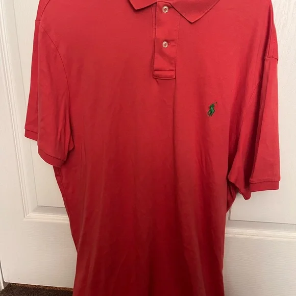 Polo by Ralph Lauren Men's Polo Shirt in Red - Picture 1 of 2